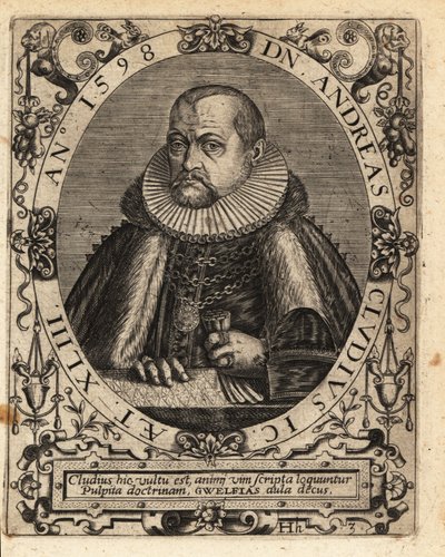 Andreas Cluten, juriste allemand - Theodore de Bry