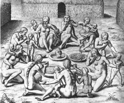 Repas anthropophage : Cannibales d