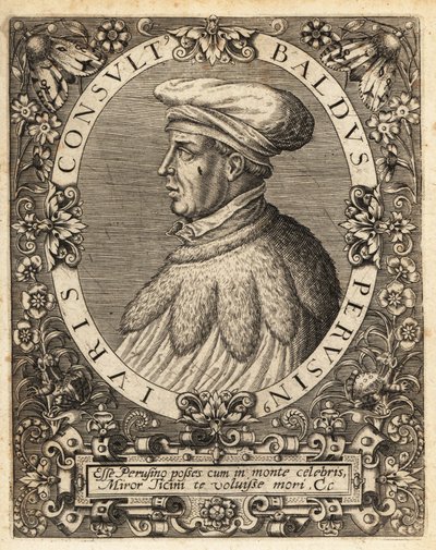 Baldus de Ubaldis - Theodore de Bry