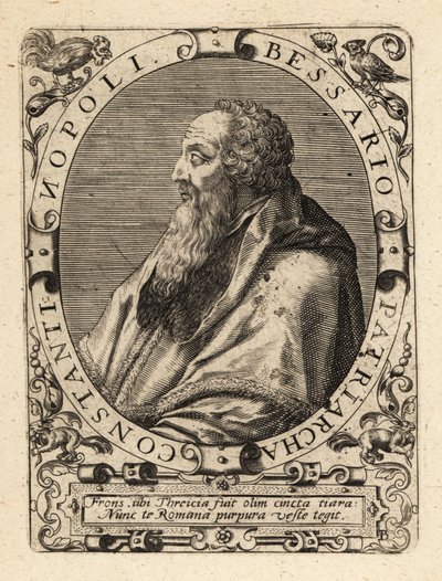 Basilios Bessarion, Patriarche de Constantinople - Theodore de Bry