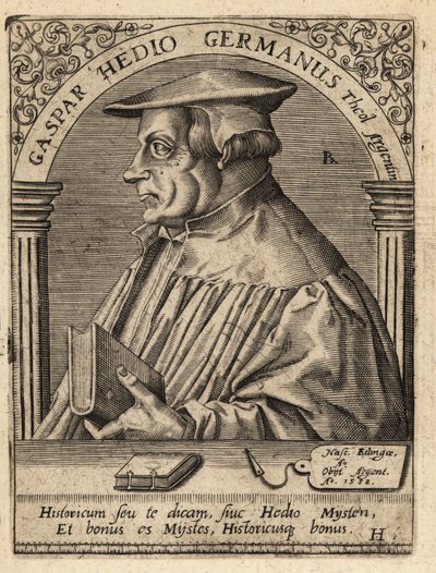 Caspar Hedio - Theodore de Bry