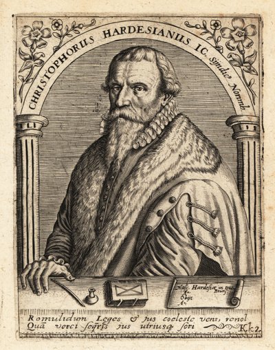 Christoph Herdesianus, avocat allemand - Theodore de Bry