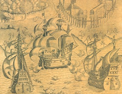 Affrontement entre navires français et portugais dans l