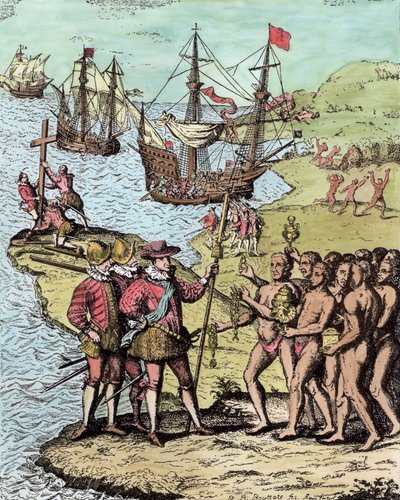 Colomb à Hispaniola, de 