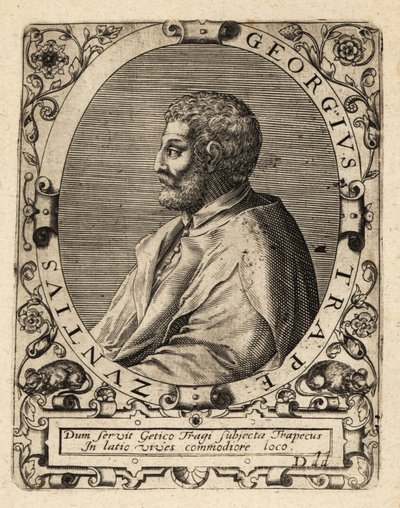 Georges de Trébizonde, philosophe grec - Theodore de Bry