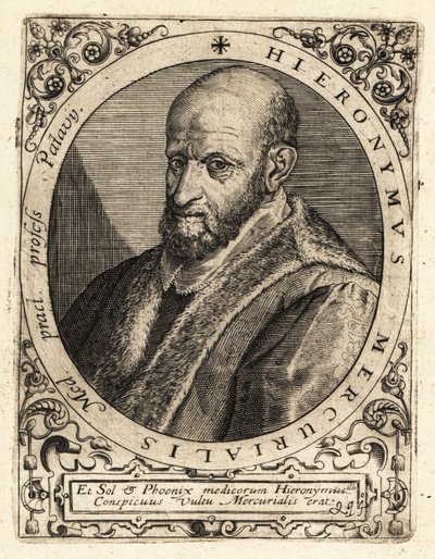 Girolamo Mercuriale, philologue italien - Theodore de Bry