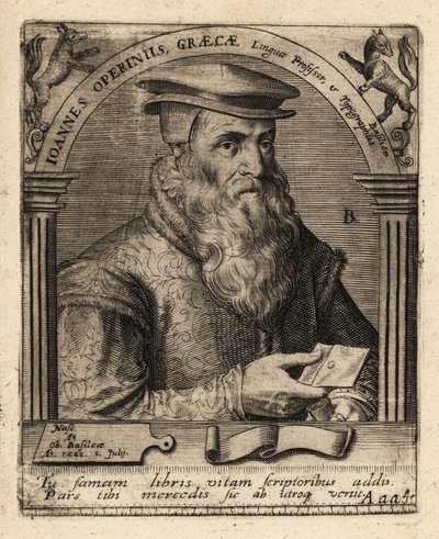Hans Herbst, imprimeur humaniste suisse - Theodore de Bry