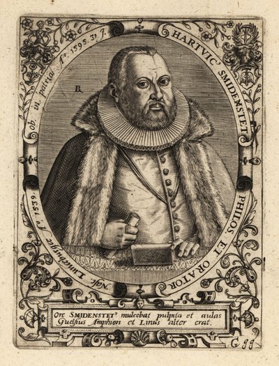Hartwig Schmidenstedt, rhétoricien allemand - Theodore de Bry