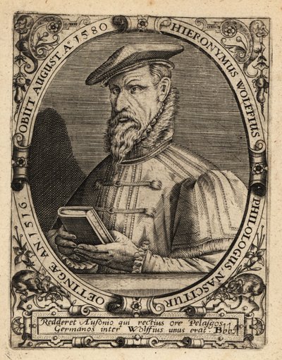 Hieronymus Wolf, historien allemand - Theodore de Bry