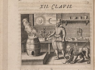 Illustration pour Tripvs avrevs, hoc est, Tres tractatvs chymici selectissimi - Theodore de Bry