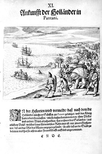 Invasion par le vice-amiral Sebold, 1606 - Theodore de Bry