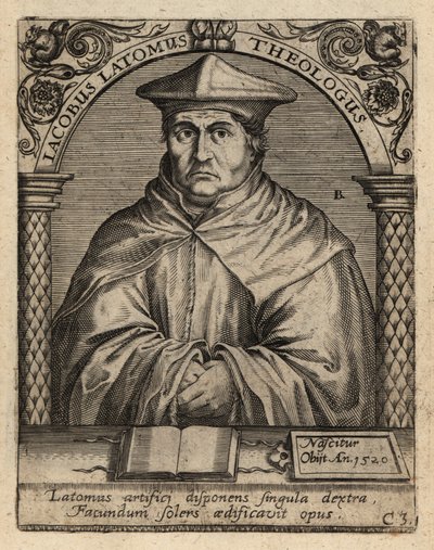 Jacques Masson, c1475-1544, théologien flamand - Theodore de Bry