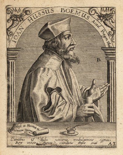 Jan Hus - Theodore de Bry