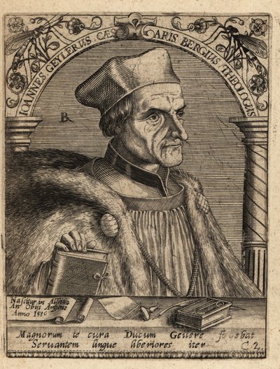 Johann Geiler von Kaisersberg - Theodore de Bry