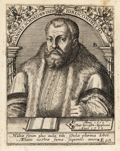 Johann Schneidewein - Theodore de Bry
