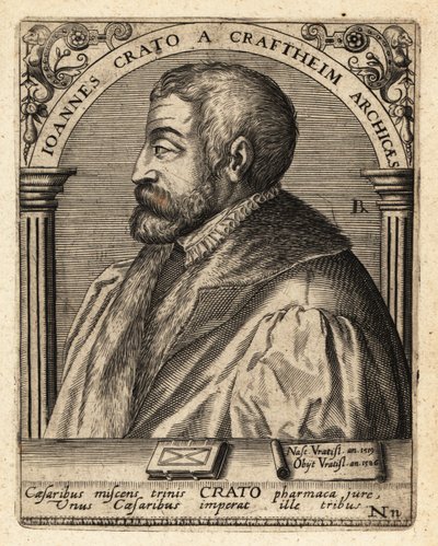 Johannes Crato von Krafftheim - Theodore de Bry