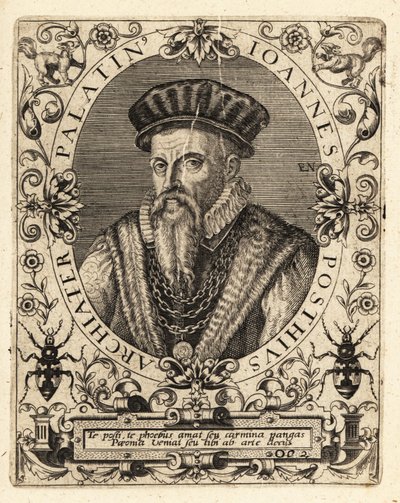 Johannes Posth, humaniste et médecin allemand - Theodore de Bry