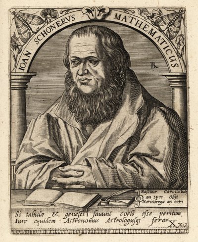 Johannes Schoner, polymathe allemand - Theodore de Bry