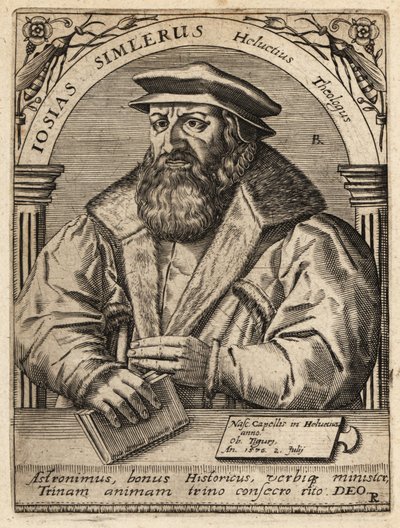 Josias Simmler - Theodore de Bry