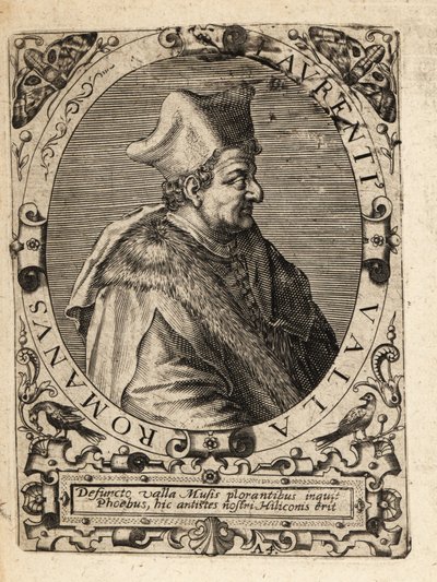 Lorenzo Valla, vers 1407-1457, humaniste italien - Theodore de Bry