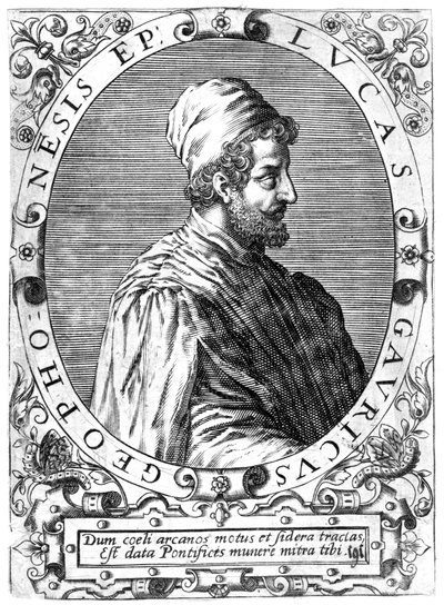 Lucas Gaurico, astronome, astrologue et mathématicien italien, 16ème siècle - Theodore de Bry