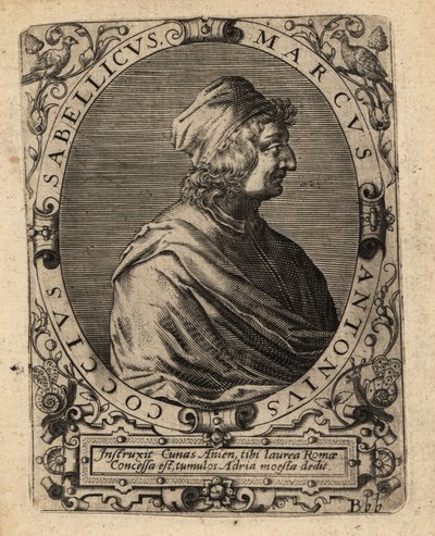 Marcus Antonius Coccius Sabellicus, érudit italien - Theodore de Bry