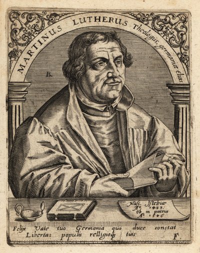 Martin Luther - Theodore de Bry