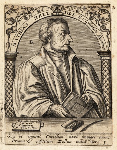 Matthäus Zell - Theodore de Bry