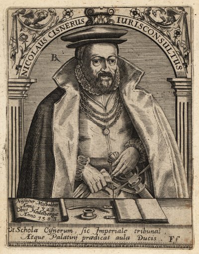 Nikolaus Cisnerus - Theodore de Bry