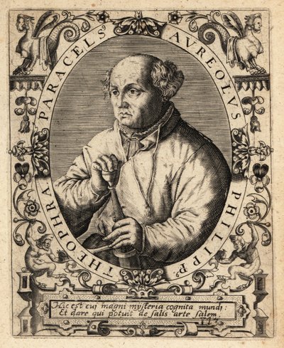 Paracelse, médecin, alchimiste et astrologue suisse - Theodore de Bry