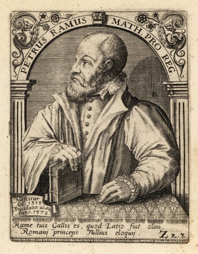 Petrus Ramus, humaniste français - Theodore de Bry
