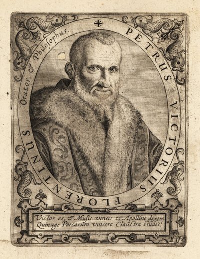 Piero Vettori, écrivain italien - Theodore de Bry