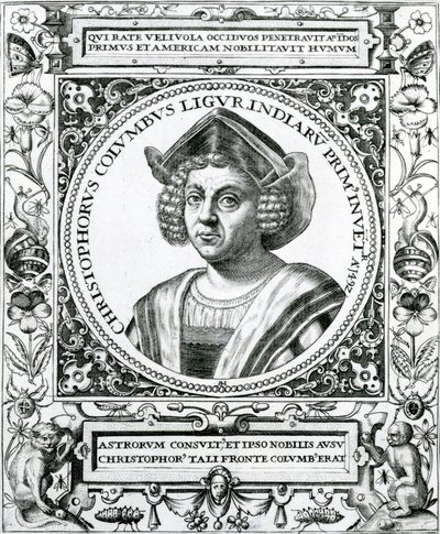 Portrait de Christophe Colomb (1451-1506) de 