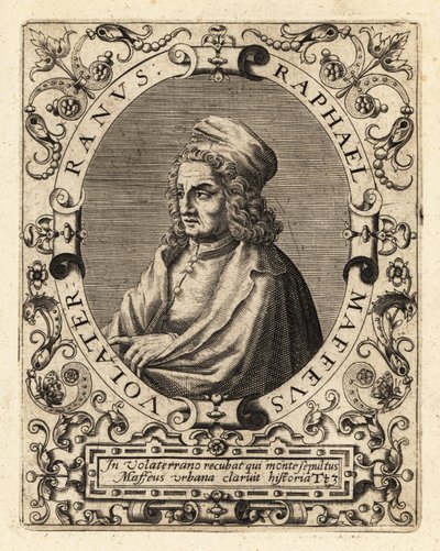 Raffaello Maffei, historien italien - Theodore de Bry
