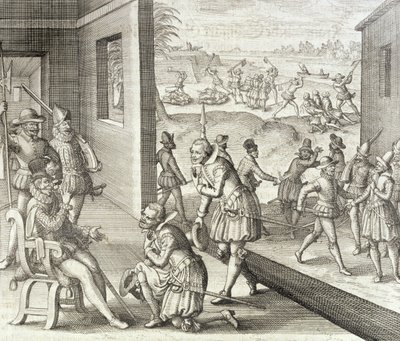 La Capture espagnole du Fort Caroline, 1565, de 