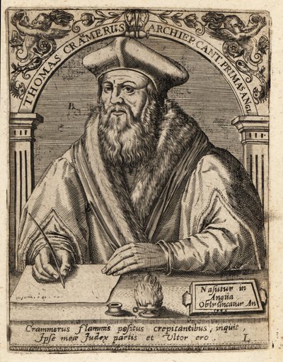 Thomas Cranmer - Theodore de Bry