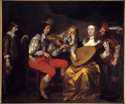 Un concert en 1650 (Pays-Bas) - Theodore van Thulden