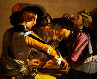 Les Joueurs de Backgammon - Theodore van called Dirk Baburen