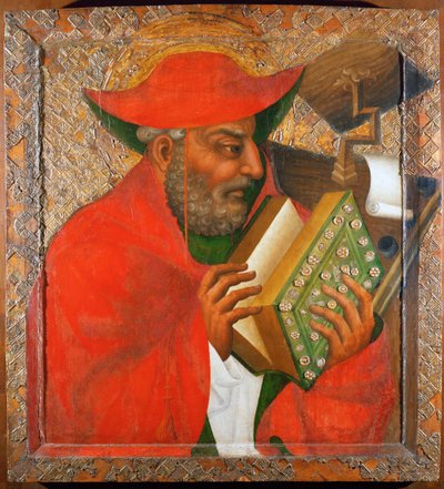 Saint Jérôme (tempera sur bois) - Theodoric Master