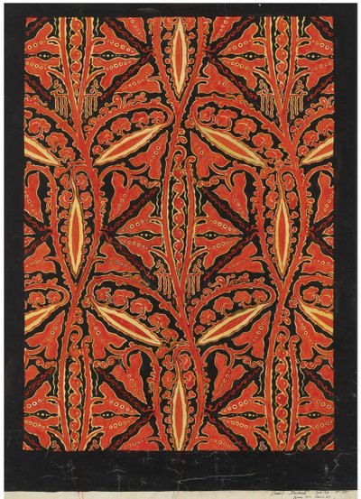 Design de papiers peints - Theodorus (1866 1951) Nieuwenhuis