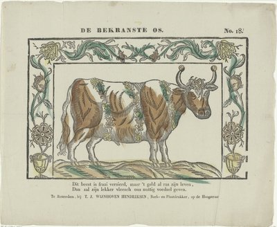 Le bœuf couronné - Theodorus Johannes Wijnhoven Hendriksen