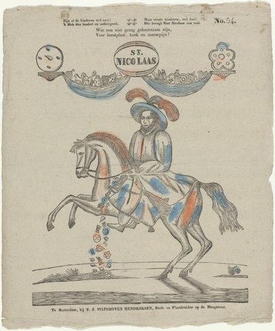 Saint Nicolas - Theodorus Johannes Wijnhoven Hendriksen