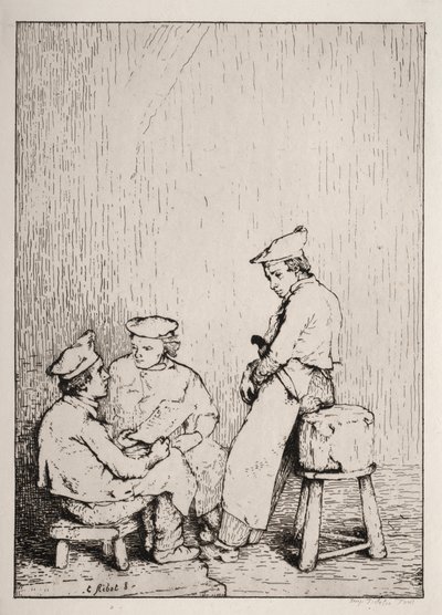 La Carte - Theodule Ribot