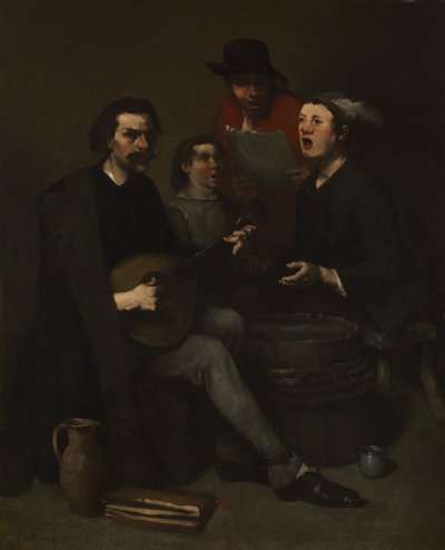 Chanteurs - Theodule Ribot