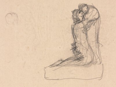Esquisse de deux figures s