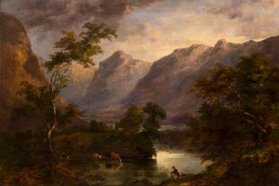 Vue de Langdale - Theophil Lindsey Aspland