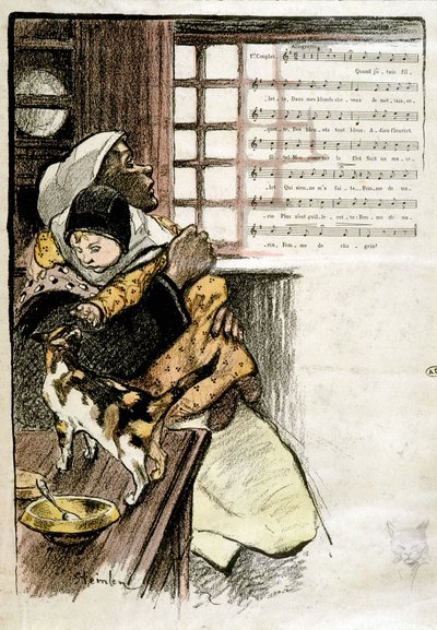 Enfant dans les bras d