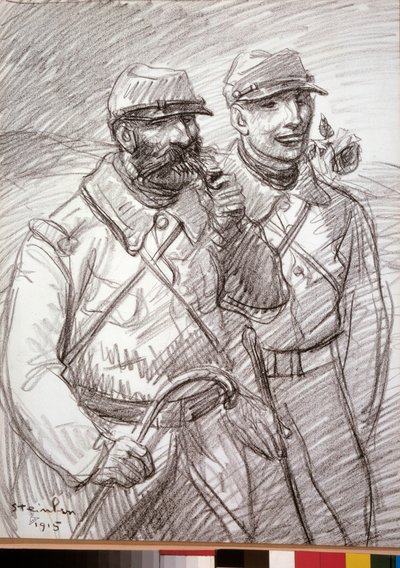 Première Guerre mondiale : Les Poilus en 1915 - Théophile Alexandre Steinlen
