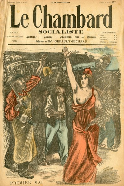 Le Chambard socialiste, numéro 72, Satirique en Couleurs - Théophile Alexandre Steinlen