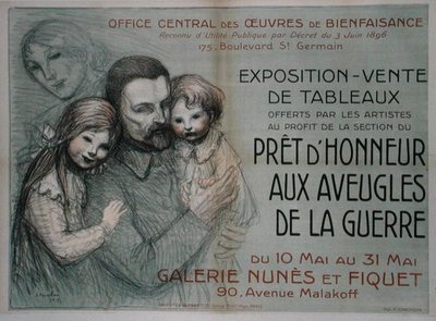 Affiche publicitaire pour une vente d